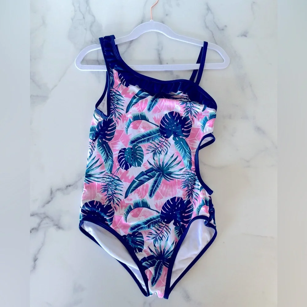 Girls Jantzen Island Time Cutout Swimsuit - NWOT